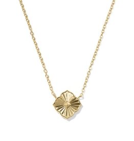 KENDRA SCOTT Dira 14k Gold-Filled Short Pendant Necklace