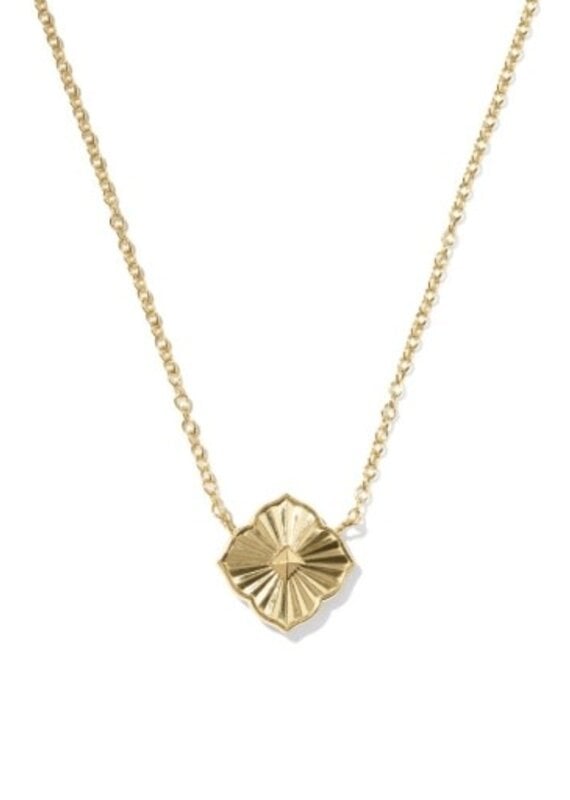KENDRA SCOTT Dira 14k Gold-Filled Short Pendant Necklace