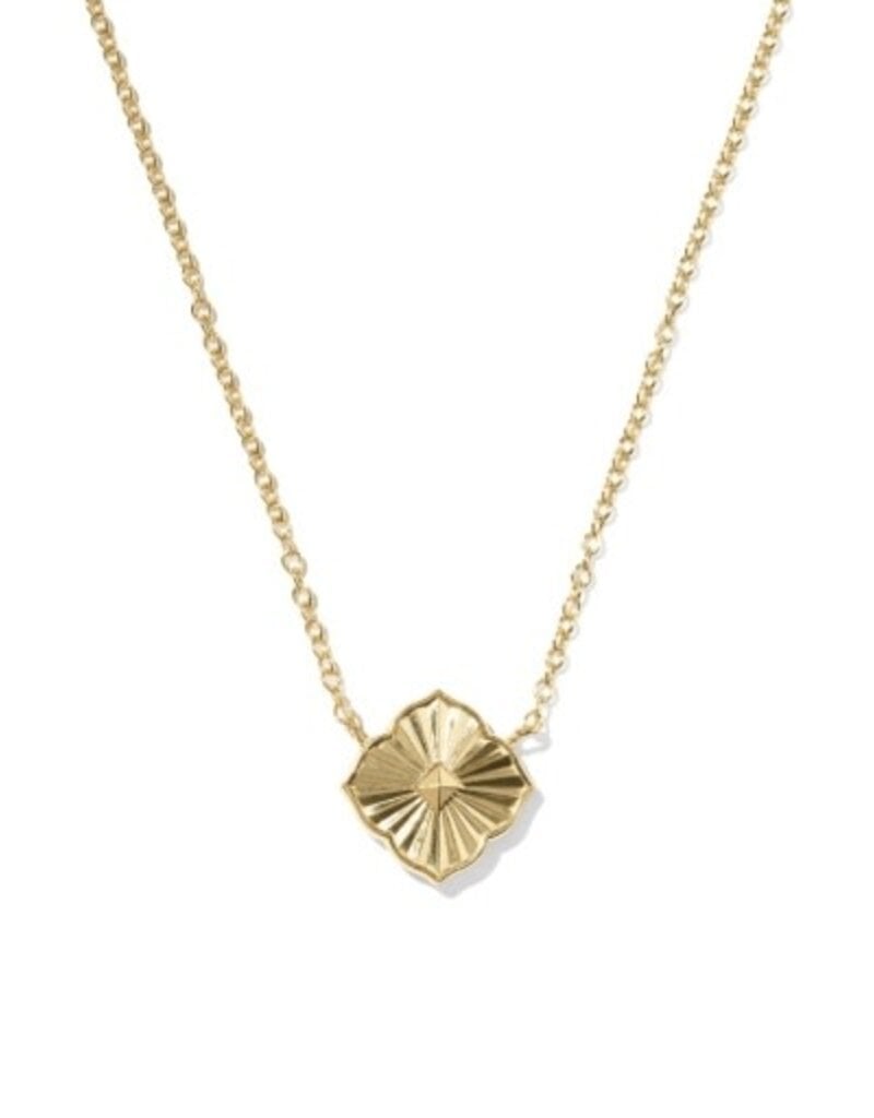 KENDRA SCOTT Dira 14k Gold-Filled Short Pendant Necklace