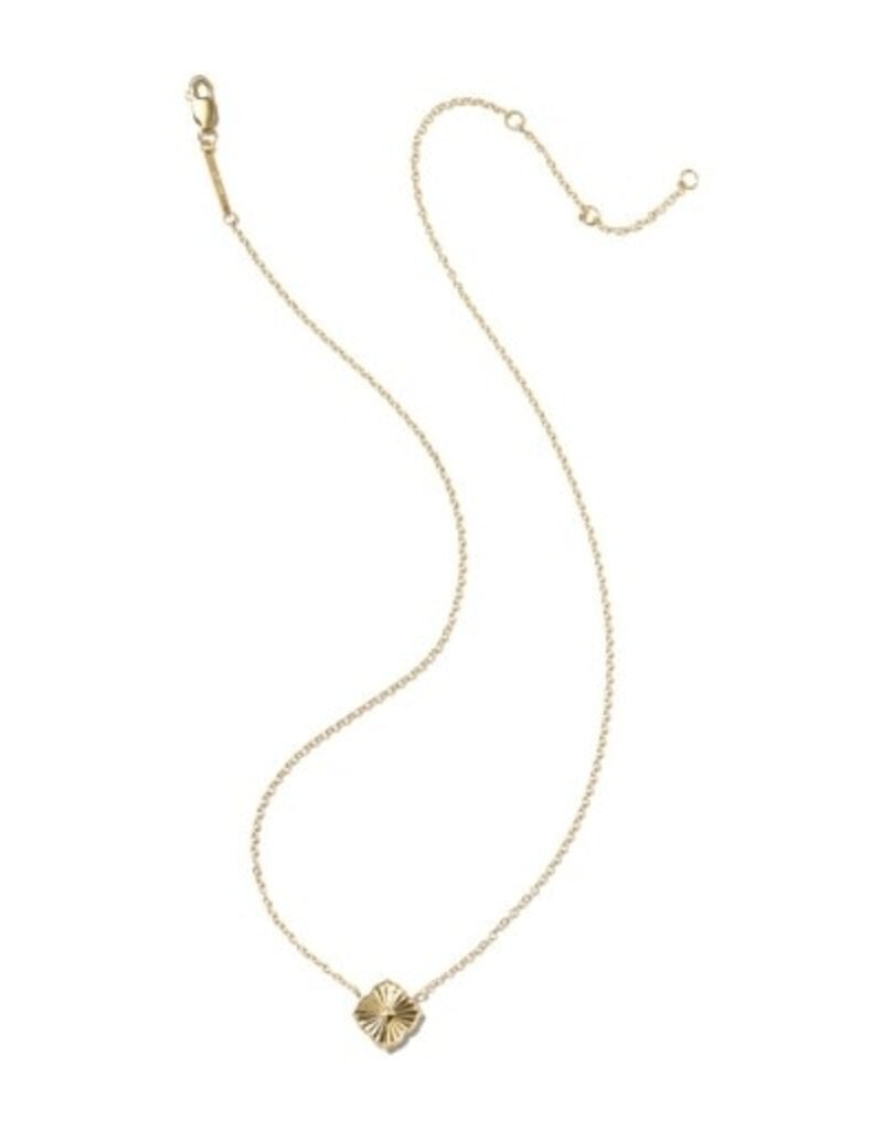 KENDRA SCOTT Dira 14k Gold-Filled Short Pendant Necklace