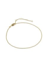 KENDRA SCOTT Cheryl Beaded 14k Gold-Filled Chain Anklet