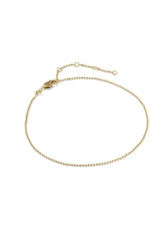 KENDRA SCOTT Cheryl Beaded 14k Gold-Filled Chain Anklet