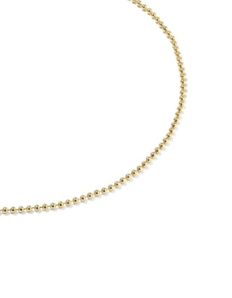 KENDRA SCOTT Cheryl Beaded 14k Gold-Filled Chain Anklet