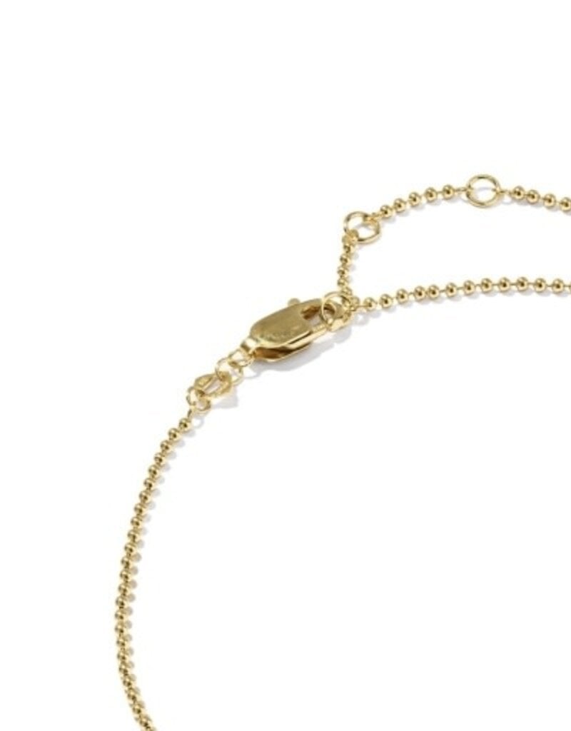 KENDRA SCOTT Cheryl Beaded 14k Gold-Filled Chain Anklet