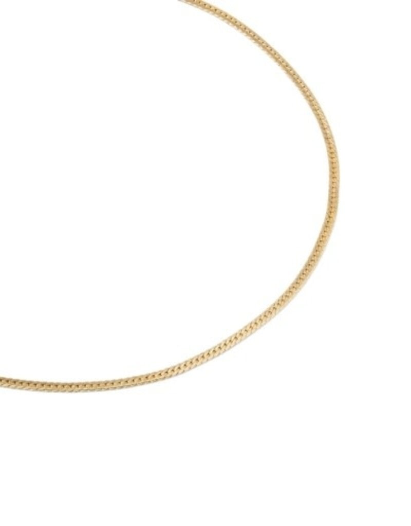 KENDRA SCOTT Herringbone 14k Gold-Filled Chain Anklet
