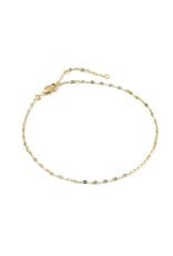 KENDRA SCOTT Mirror Sunburst 14k Gold-Filled Chain Anklet