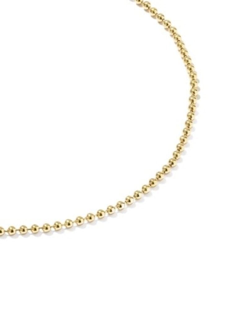 KENDRA SCOTT Cheryl Beaded 14k Gold-Filled Chain Bracelet