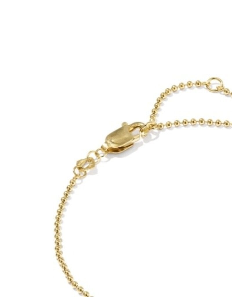 KENDRA SCOTT Cheryl Beaded 14k Gold-Filled Chain Bracelet