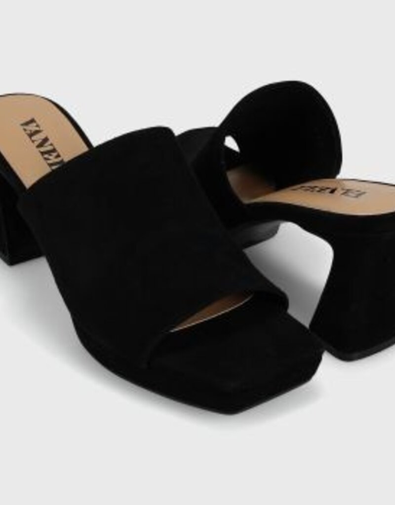 J.HOFFMAN'S Mantie in Black Suede