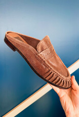 J.HOFFMAN'S Betzy Shoe in Mocha Suede