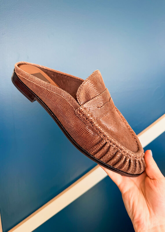 J.HOFFMAN'S Betzy Shoe in Mocha Suede