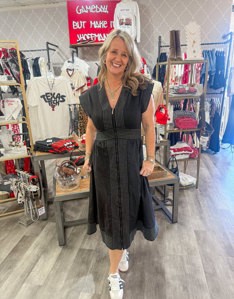 J.HOFFMAN'S Wells Dress in Black