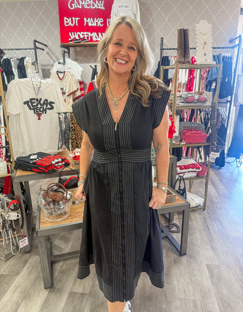 J.HOFFMAN'S Wells Dress in Black