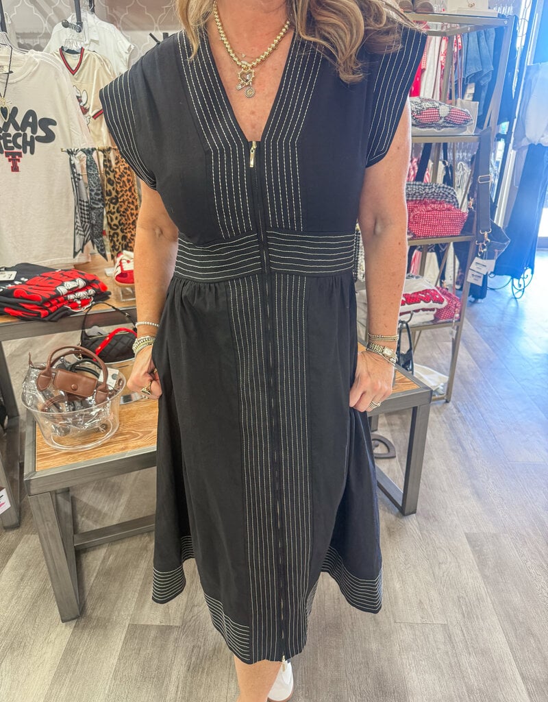 J.HOFFMAN'S Wells Dress in Black