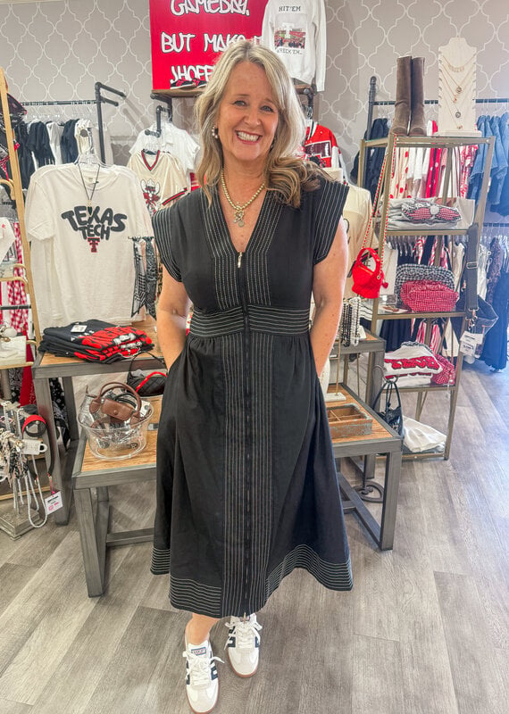 J.HOFFMAN'S Wells Dress in Black