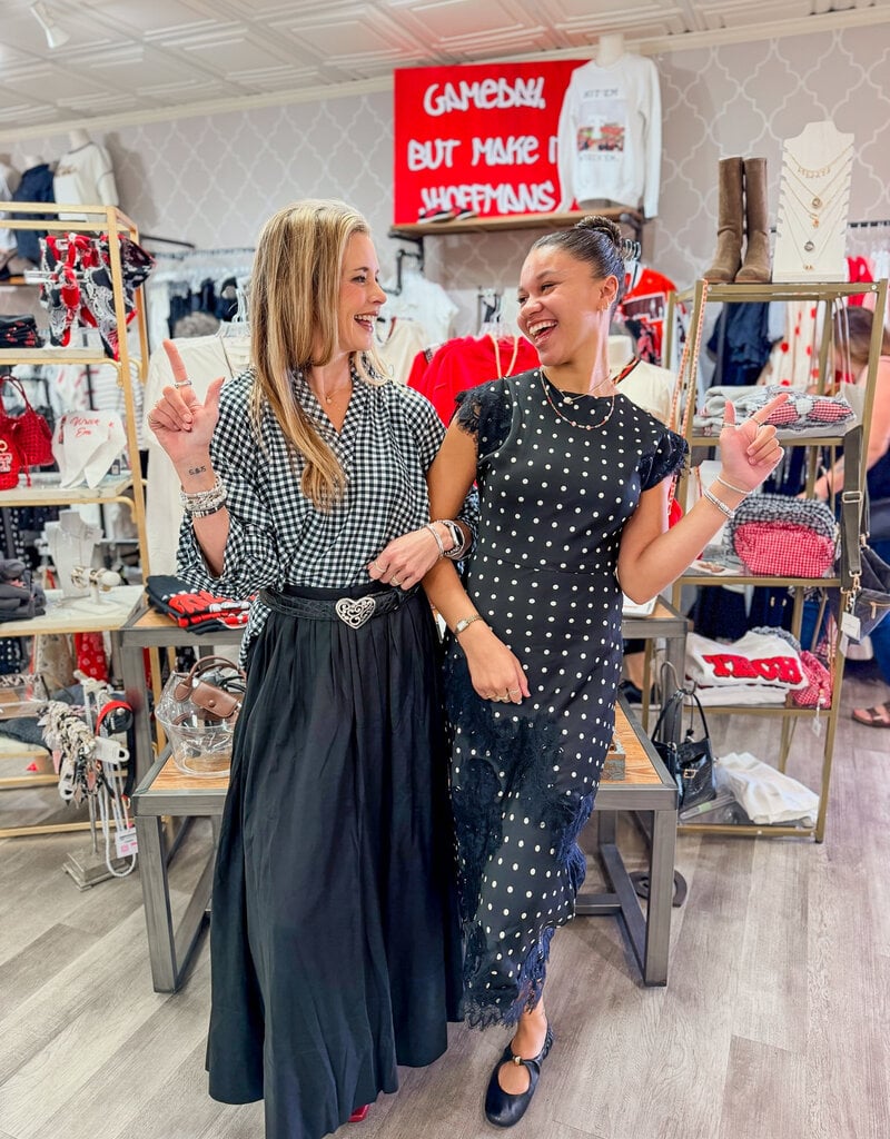 J.HOFFMAN'S On Repeat Dress in Black