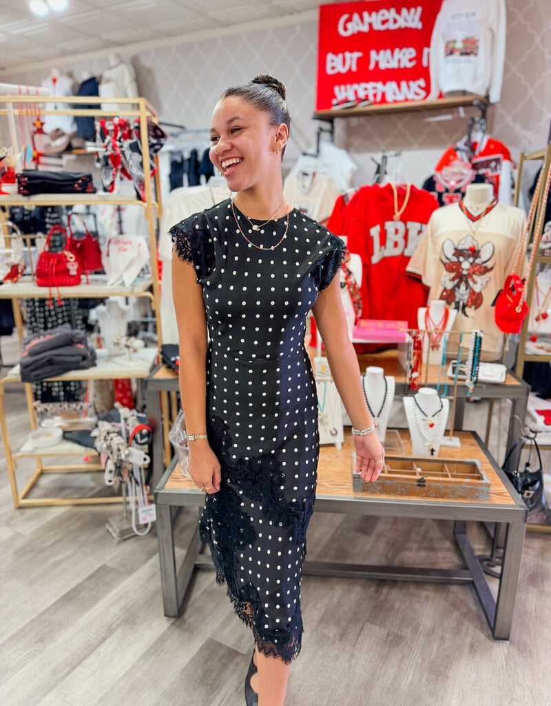 J.HOFFMAN'S On Repeat Dress in Black