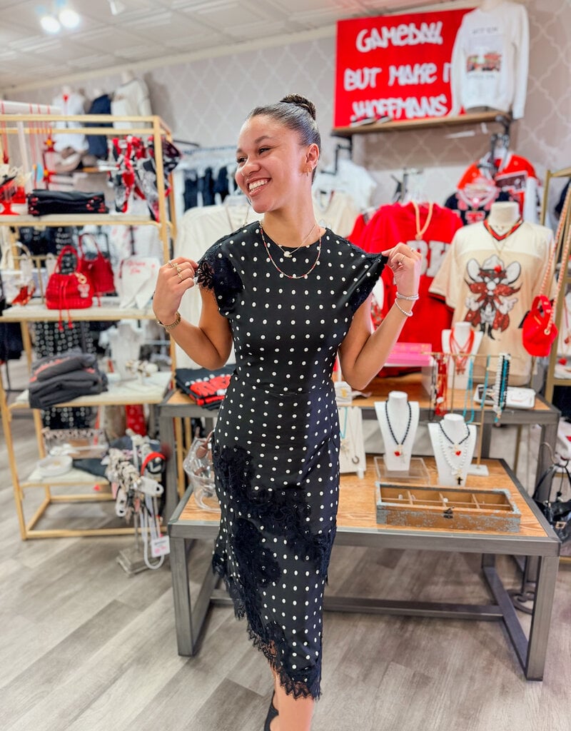 J.HOFFMAN'S On Repeat Dress in Black