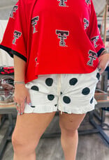 J.HOFFMAN'S Starlit Shorts in White/ Black