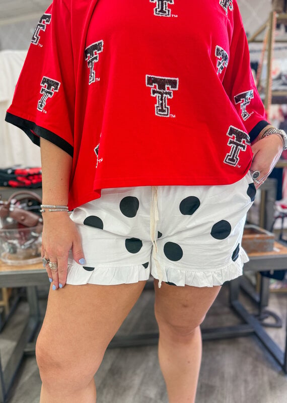 J.HOFFMAN'S Starlit Shorts in White/ Black