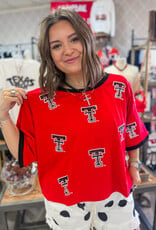 J.HOFFMAN'S Texas Tech Womens Scattered Crop