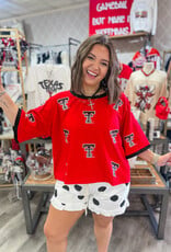 J.HOFFMAN'S Texas Tech Womens Scattered Crop