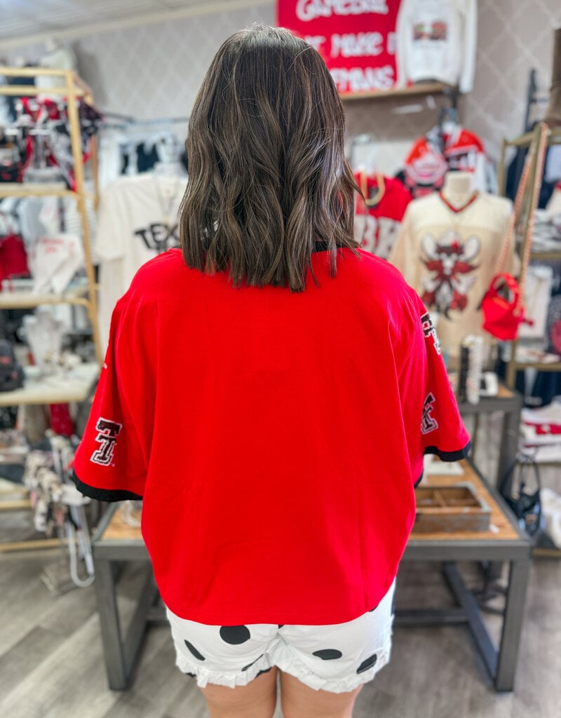 J.HOFFMAN'S Texas Tech Womens Scattered Crop