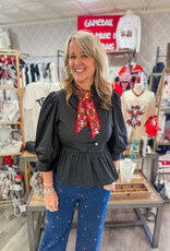 J.HOFFMAN'S Melly Top in Black
