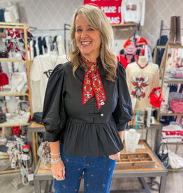 J.HOFFMAN'S Melly Top in Black