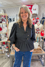 J.HOFFMAN'S Melly Top in Black