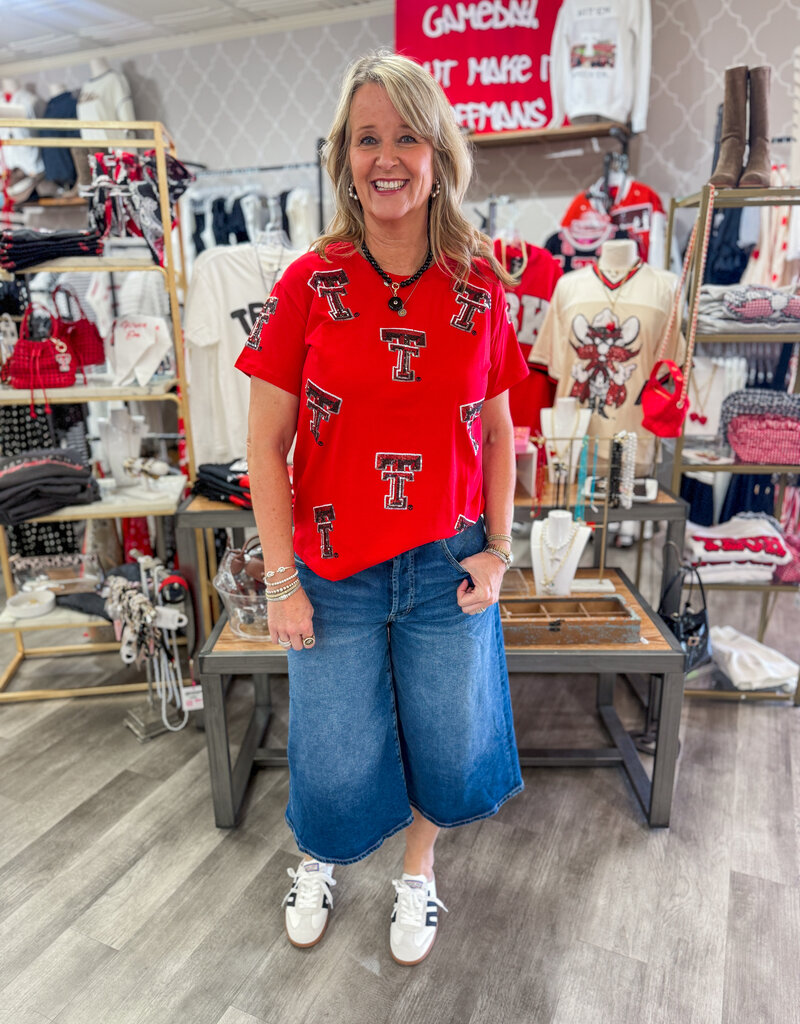 J.HOFFMAN'S Texas Tech Scattered Icon Top