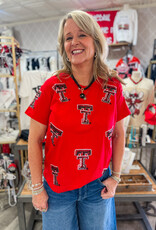 J.HOFFMAN'S Texas Tech Scattered Icon Top