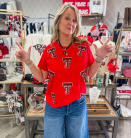 J.HOFFMAN'S Texas Tech Scattered Icon Top