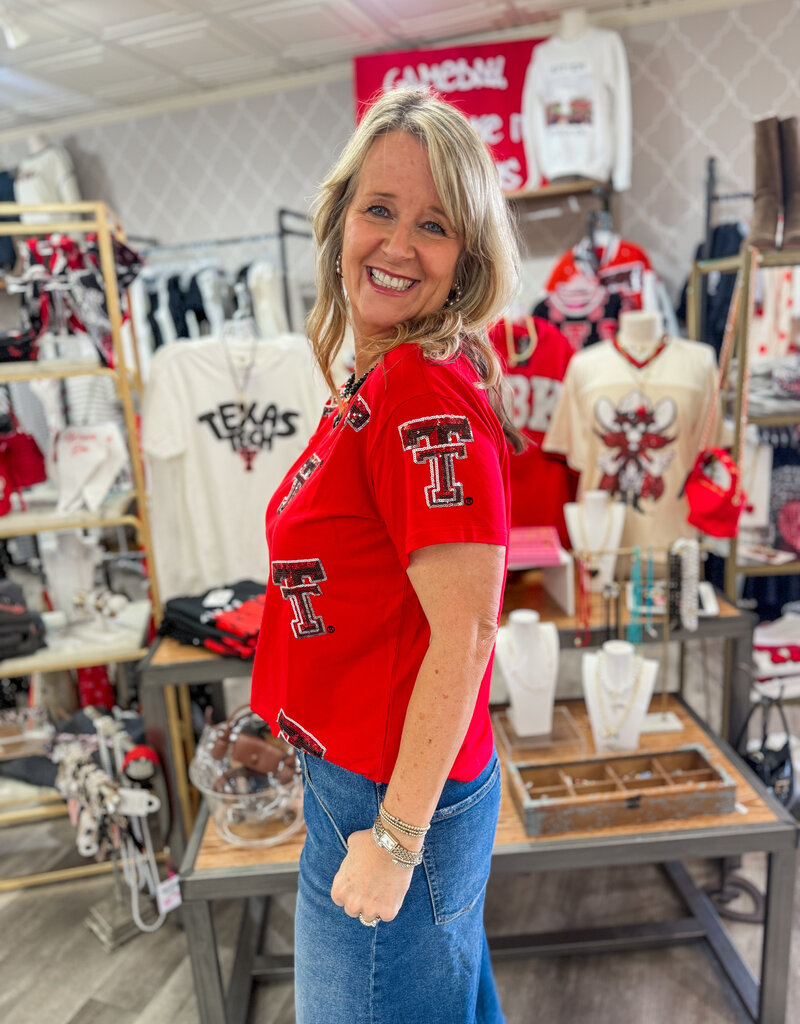 J.HOFFMAN'S Texas Tech Scattered Icon Top