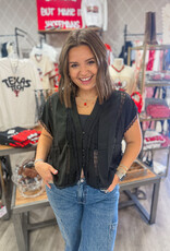 J.HOFFMAN'S Valentina Top in Black
