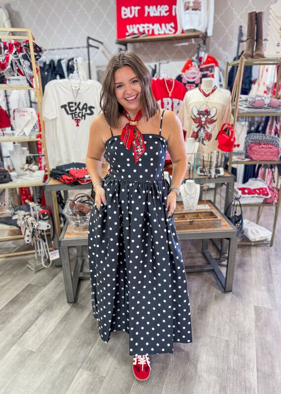 J.HOFFMAN'S Dottie Dress in Black
