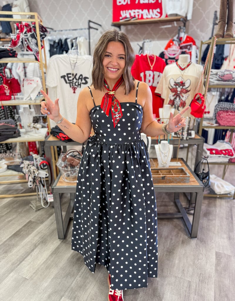J.HOFFMAN'S Dottie Dress in Black
