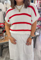 J.HOFFMAN'S Little Drama Dress- Red