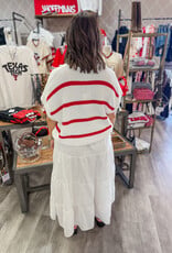 J.HOFFMAN'S Little Drama Dress- Red