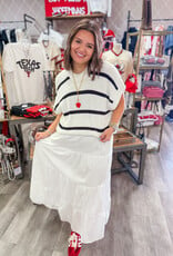 J.HOFFMAN'S Little Drama Dress- Black
