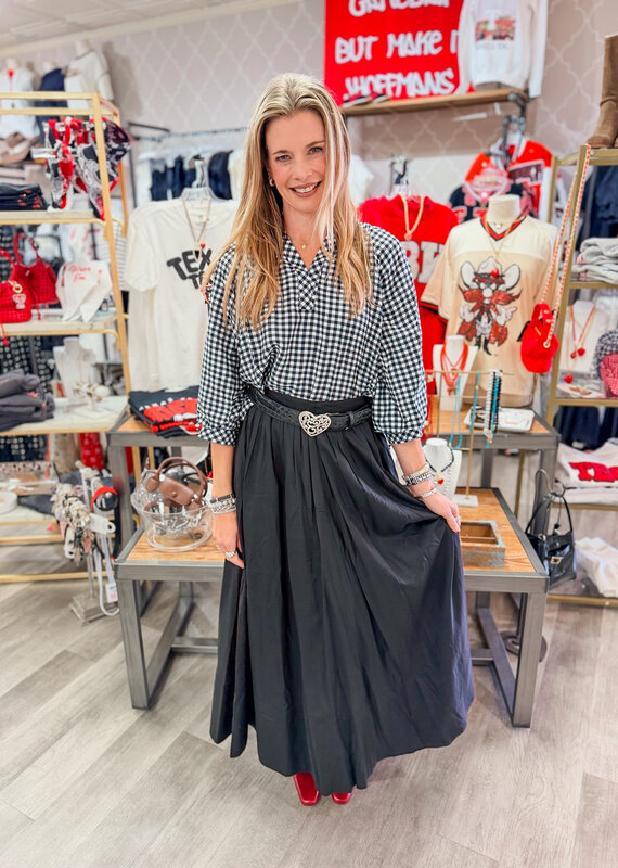 J.HOFFMAN'S Brynn Top in Black