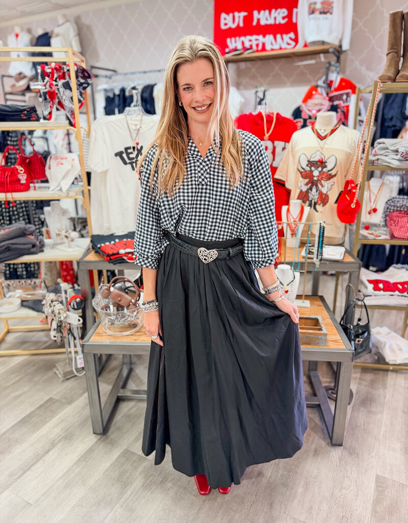 J.HOFFMAN'S Brynn Top in Black