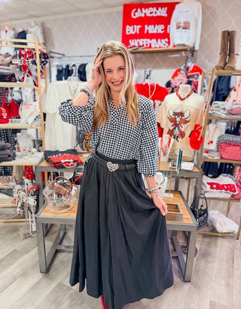 J.HOFFMAN'S Vic Skirt- Black