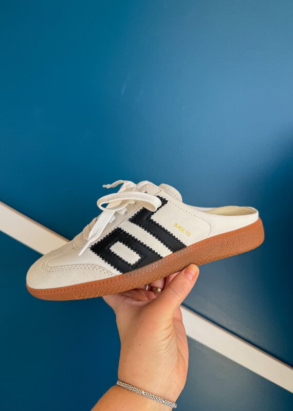 J.HOFFMAN'S Easter Sneaker- White/ Black