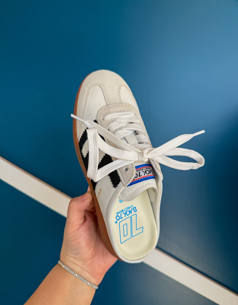 J.HOFFMAN'S Easter Sneaker- White/ Black