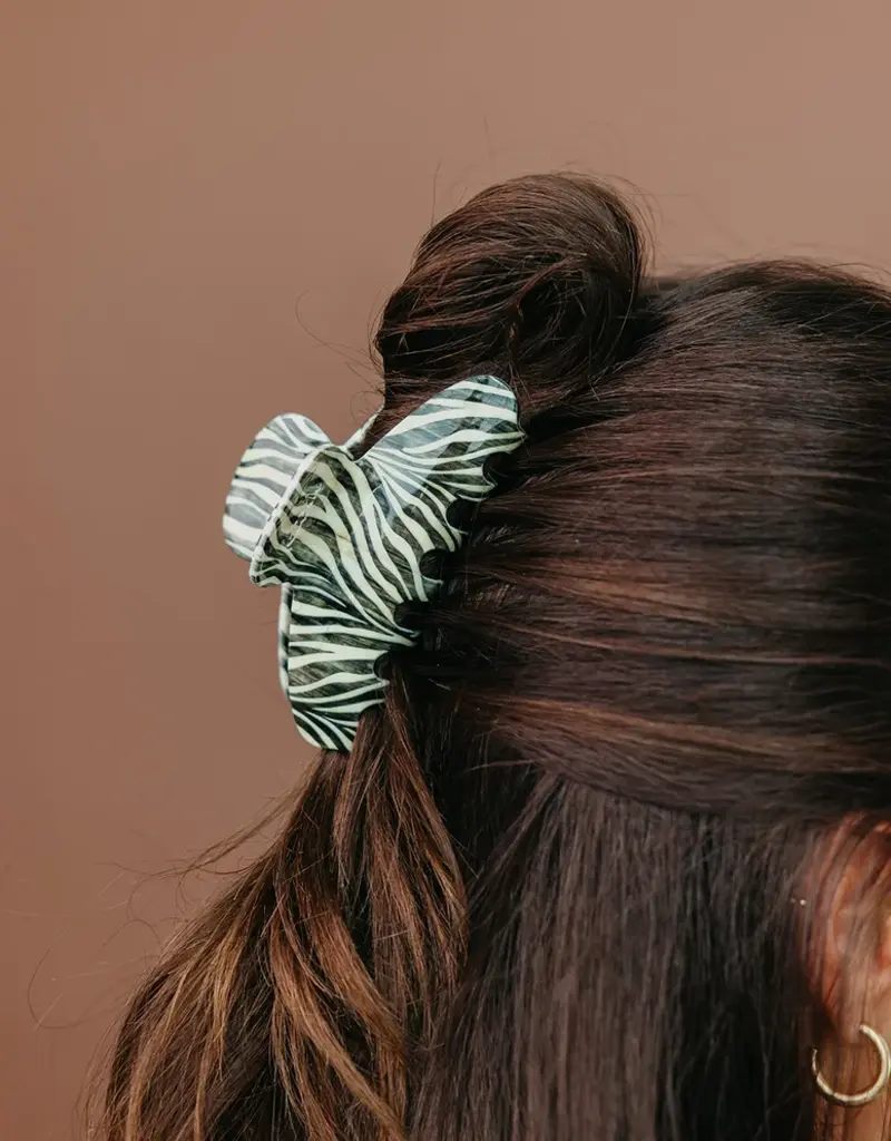 J.HOFFMAN'S House of Her Midi Zebra Claw
