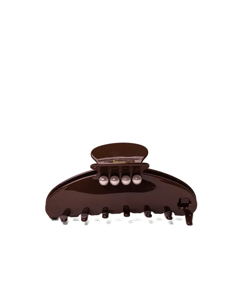 J.HOFFMAN'S House of Her Oversized Brown w/ Pearl Claw