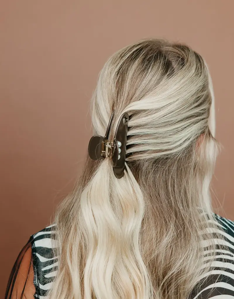 J.HOFFMAN'S House of Her Midi Brown w/ Pearl Claw