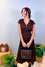 J.HOFFMAN'S Harrington Dress in Brown