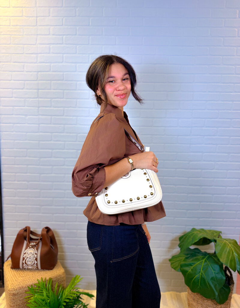 J.HOFFMAN'S Melly Top in Brown